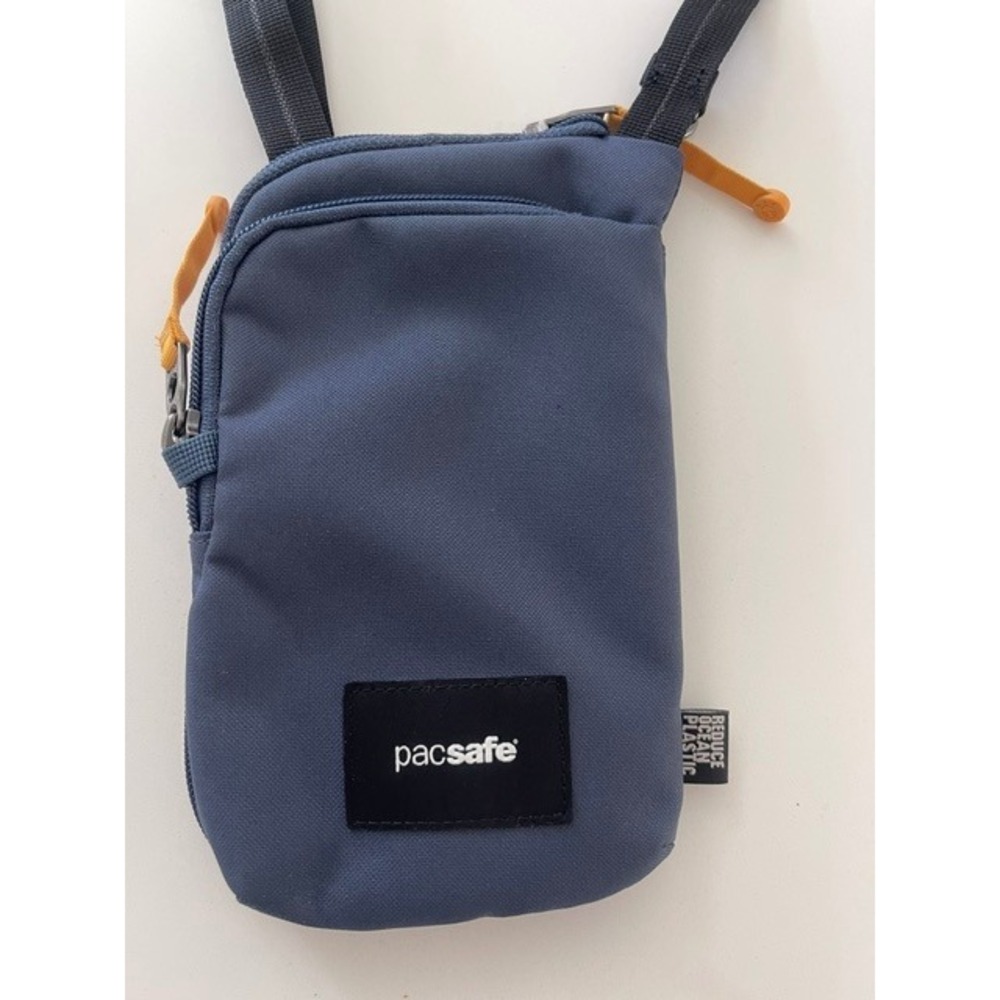 Pacsafe Daysafe Anti-Theft Tech Crossbody Bag Navy Blue RFID Blocking Travel bag